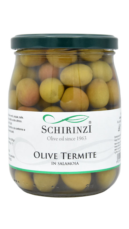 Olive verdi Termite di Bitetto in salamoia del Salento